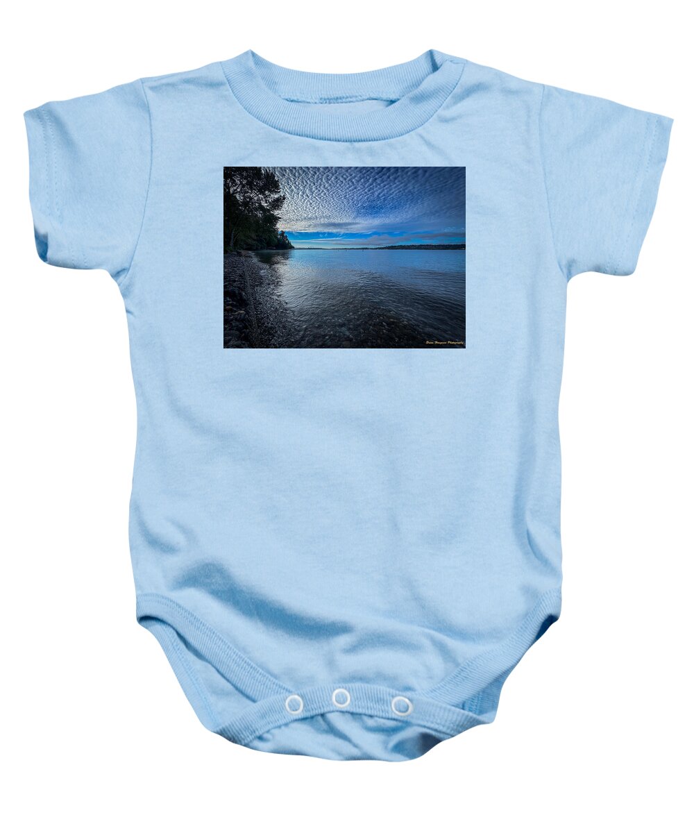 Reflection of the clouds - Baby Onesie