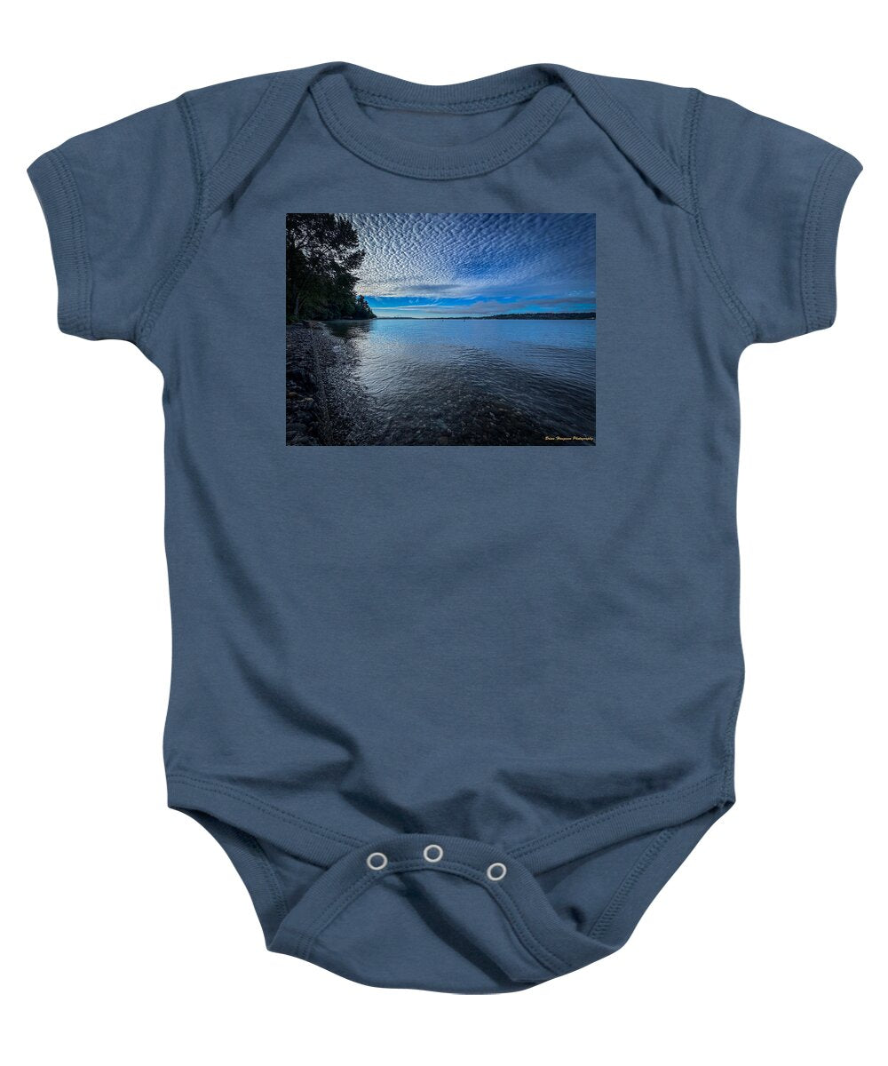 Reflection of the clouds - Baby Onesie