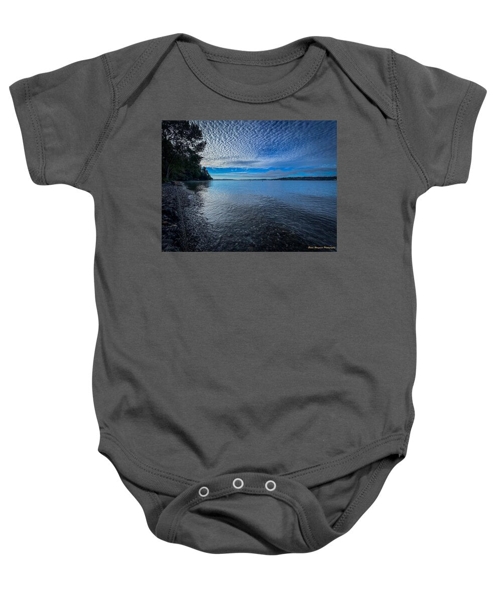 Reflection of the clouds - Baby Onesie