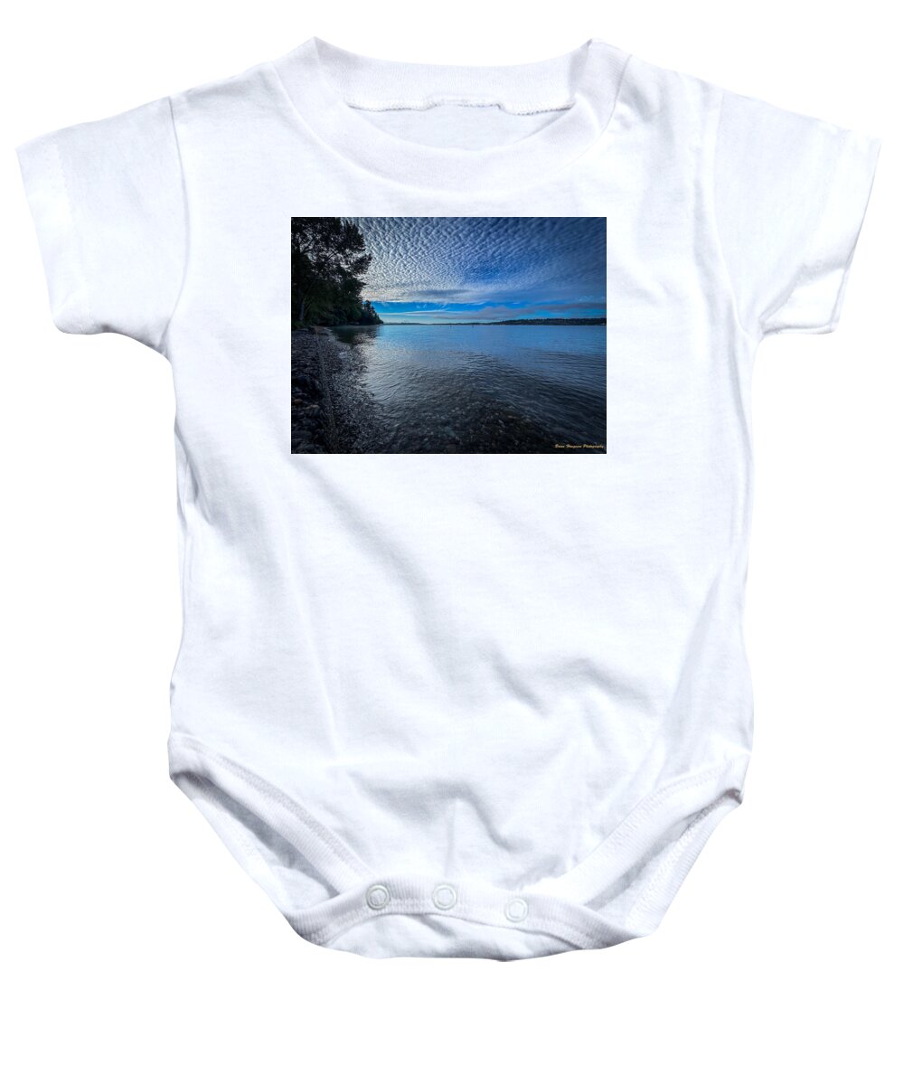 Reflection of the clouds - Baby Onesie