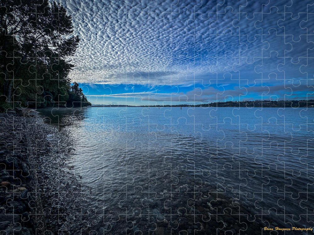 Reflection of the clouds - Puzzle