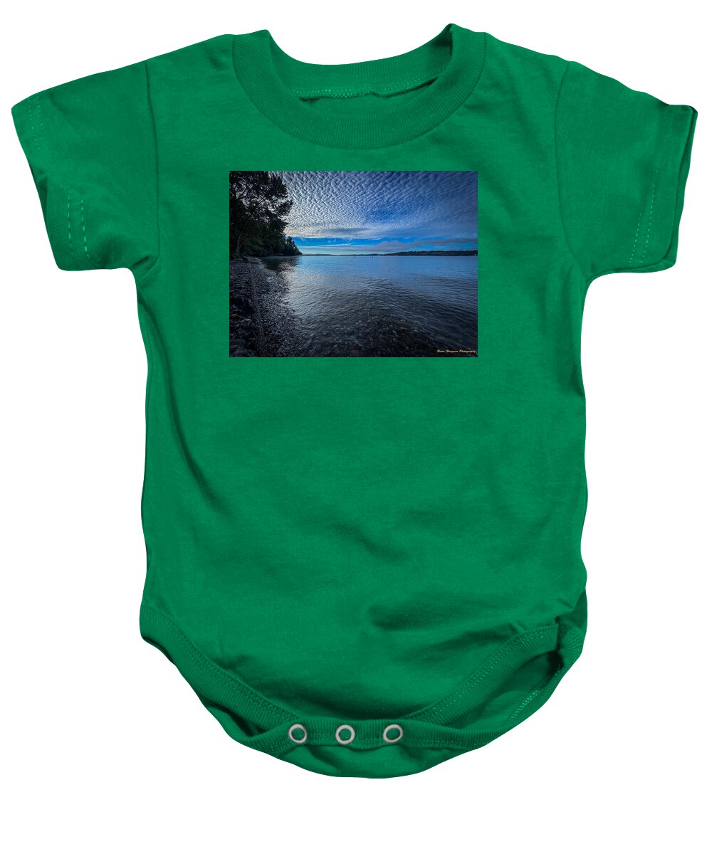 Reflection of the clouds - Baby Onesie