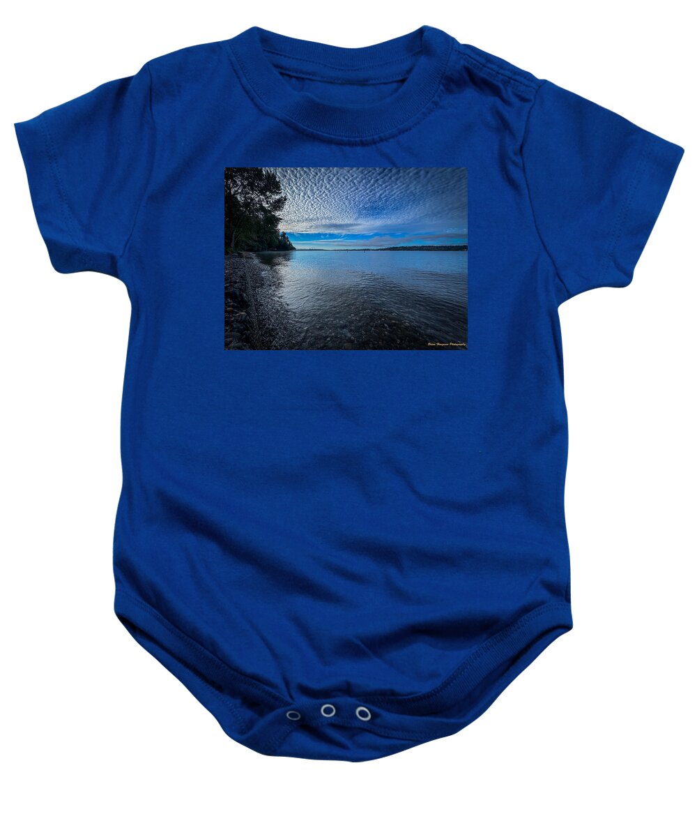 Reflection of the clouds - Baby Onesie