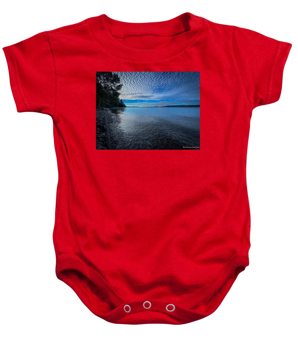 Reflection of the clouds - Baby Onesie