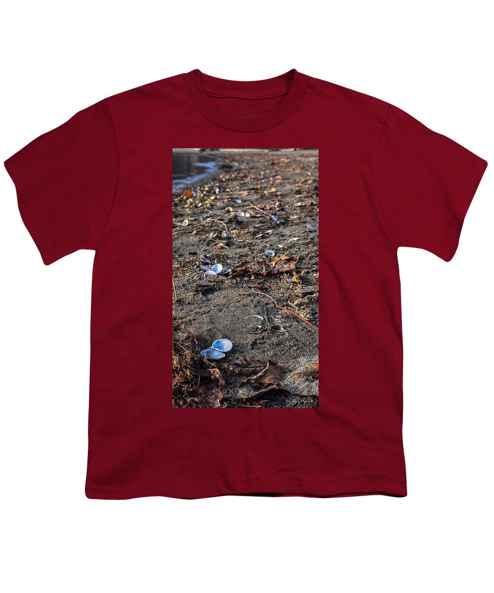 Seashells on the shoreline - Youth T-Shirt