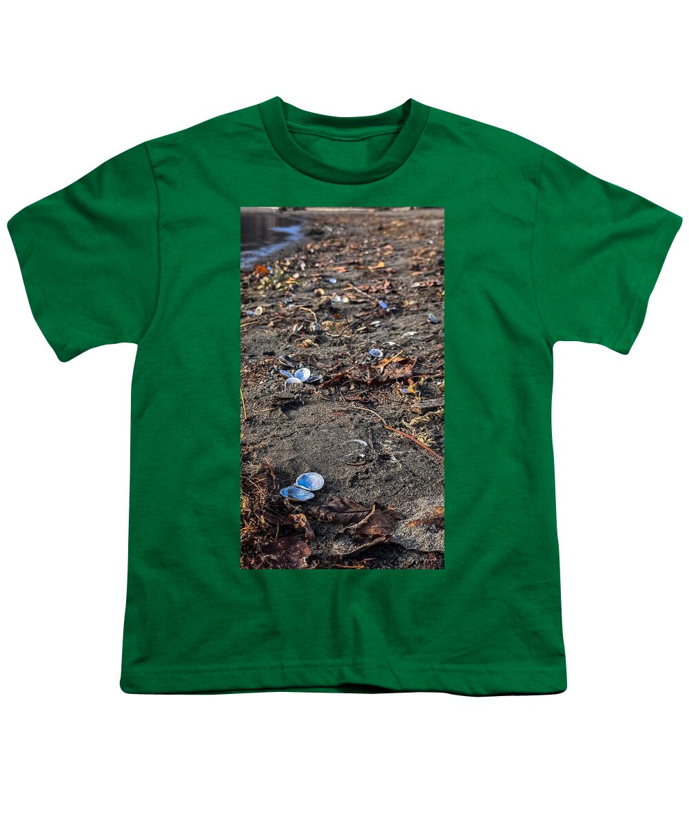 Seashells on the shoreline - Youth T-Shirt