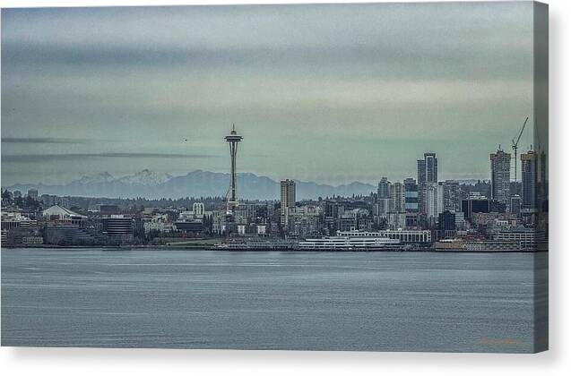 Seattle sky line - Canvas Print
