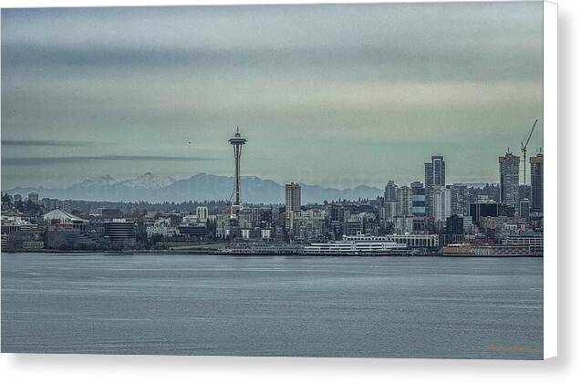 Seattle sky line - Canvas Print
