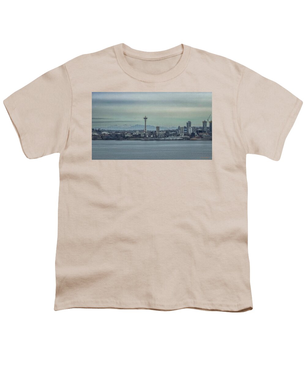 Seattle sky line - Youth T-Shirt