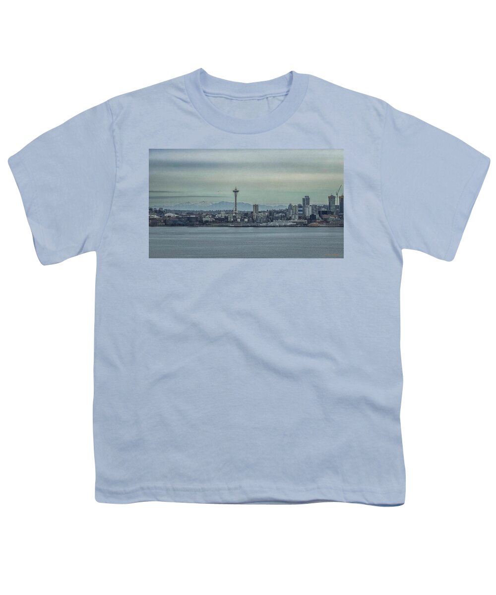 Seattle sky line - Youth T-Shirt
