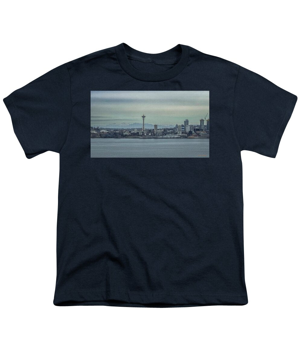 Seattle sky line - Youth T-Shirt