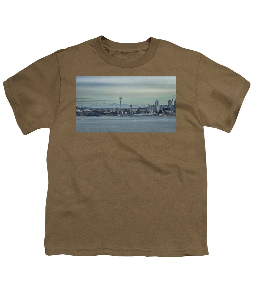 Seattle sky line - Youth T-Shirt