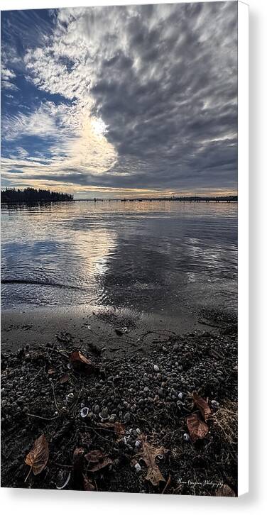 Sun clouds - Canvas Print