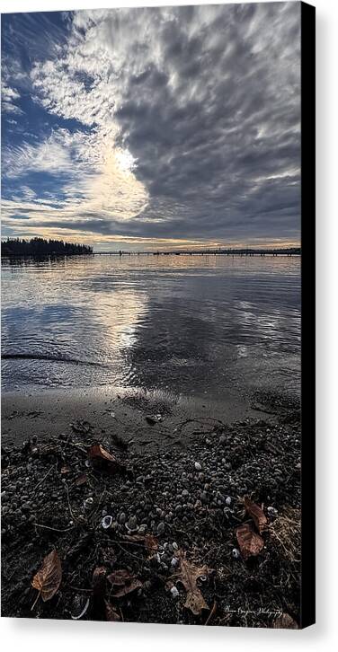 Sun clouds - Canvas Print