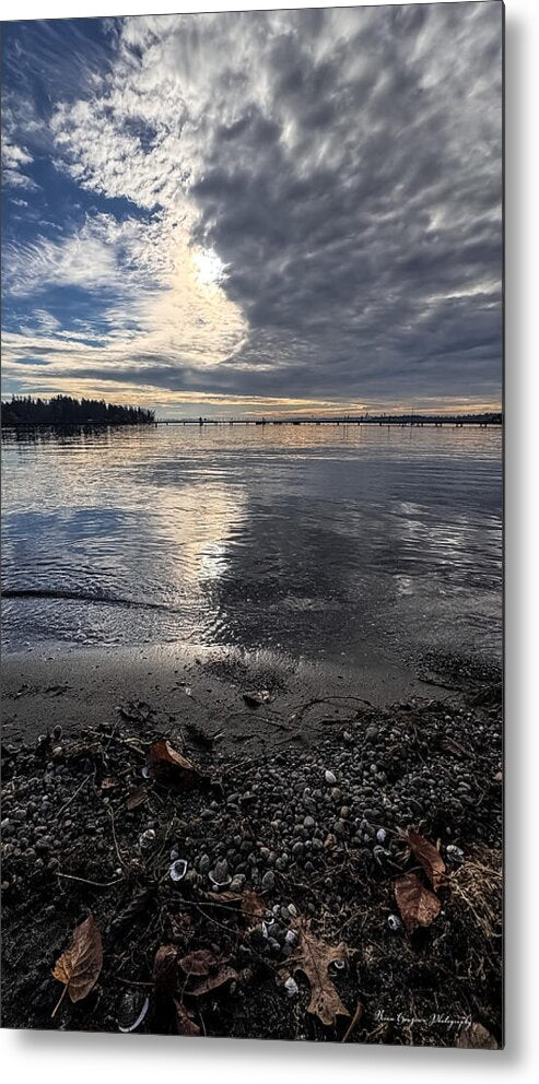 Sun clouds - Metal Print