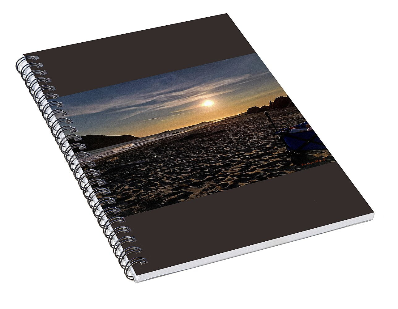 Sunset 6 - Spiral Notebook