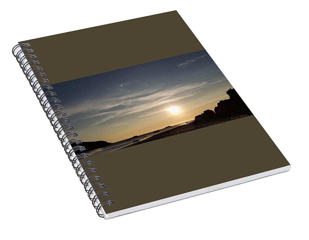 Sunset 6 - Spiral Notebook