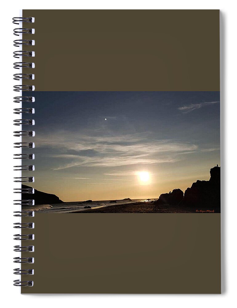 Sunset 6 - Spiral Notebook