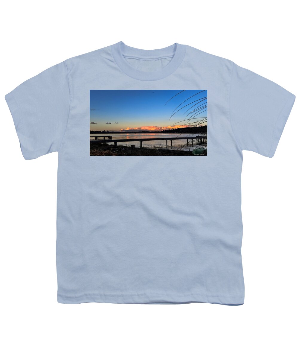 Sunset at the lake - Youth T-Shirt