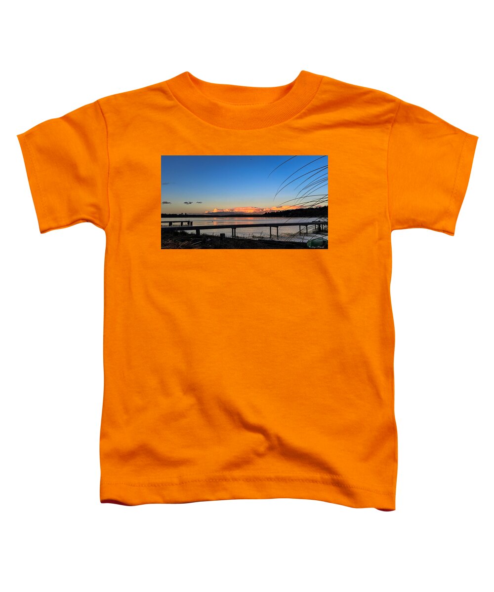 Sunset at the lake - Toddler T-Shirt