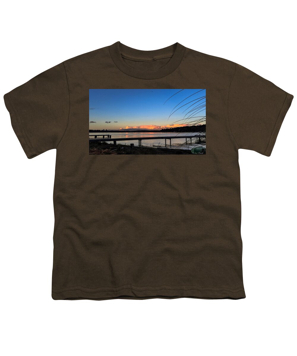 Sunset at the lake - Youth T-Shirt