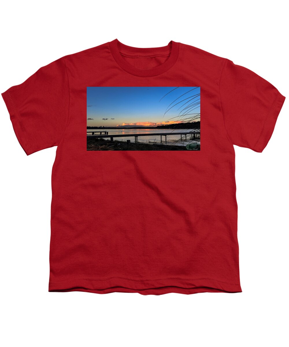 Sunset at the lake - Youth T-Shirt