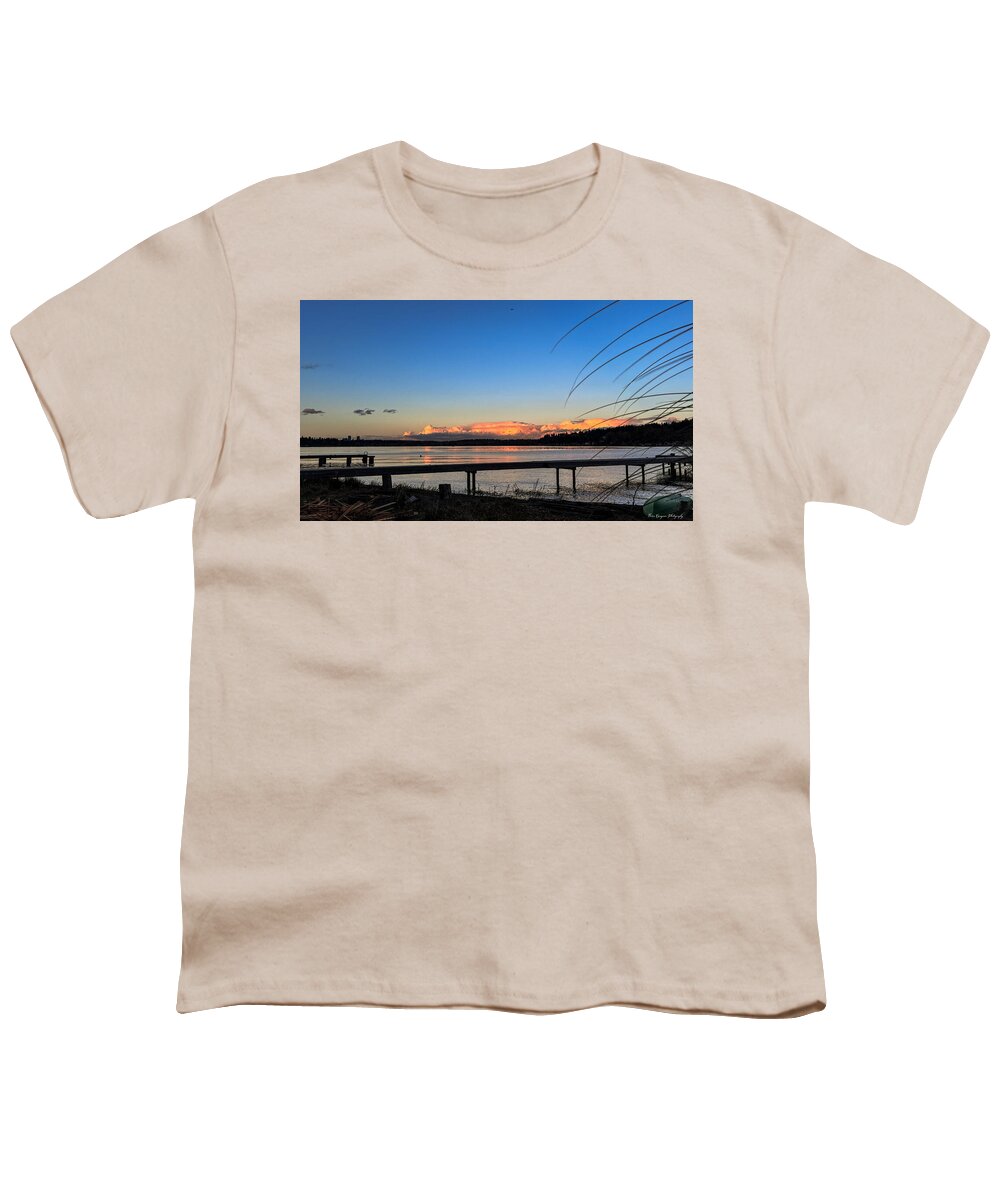 Sunset at the lake - Youth T-Shirt