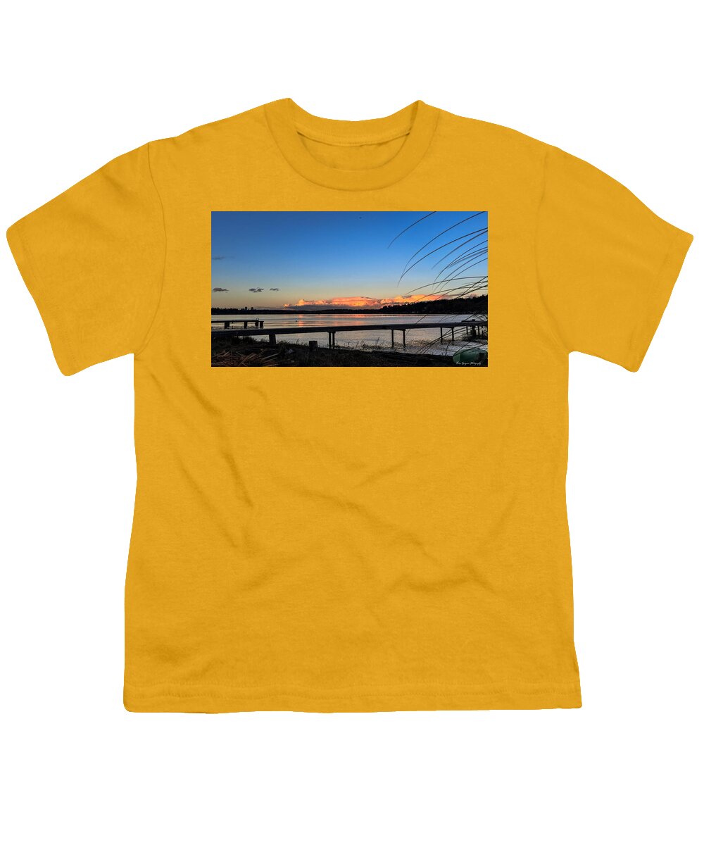 Sunset at the lake - Youth T-Shirt