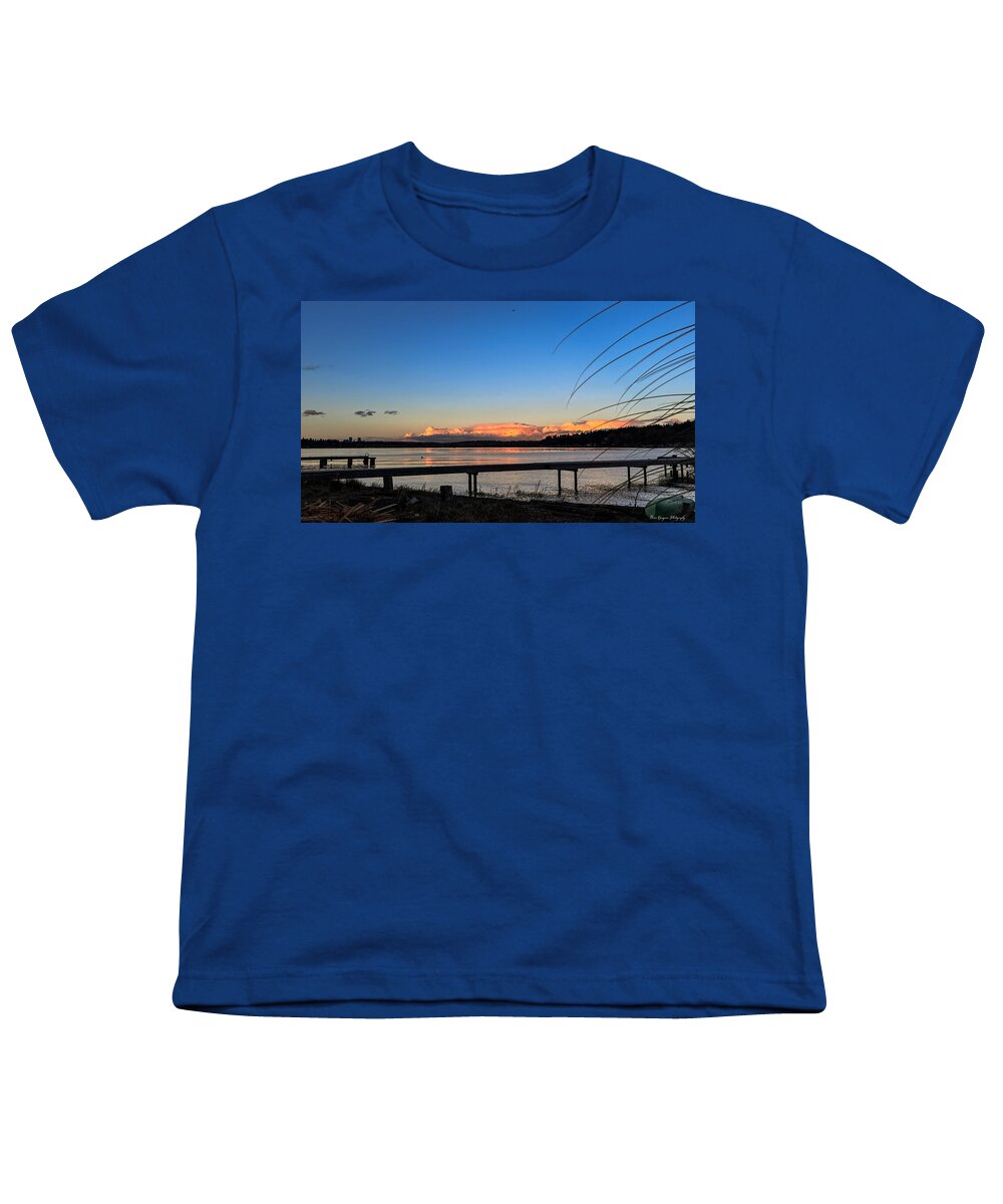 Sunset at the lake - Youth T-Shirt