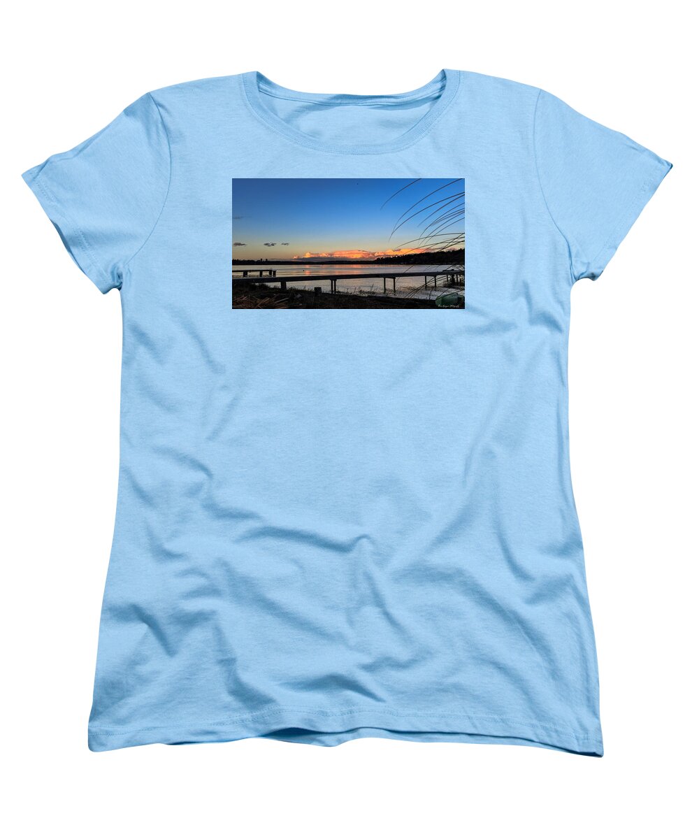 Sunset at the lake - Women's T-Shirt (Standard Fit)