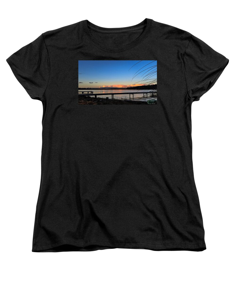 Sunset at the lake - Women's T-Shirt (Standard Fit)