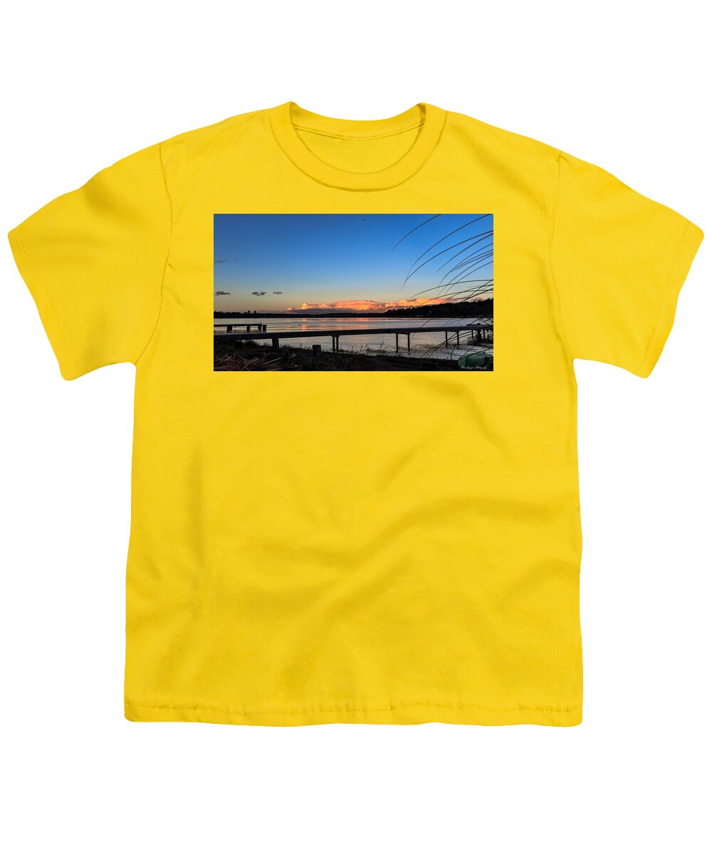 Sunset at the lake - Youth T-Shirt