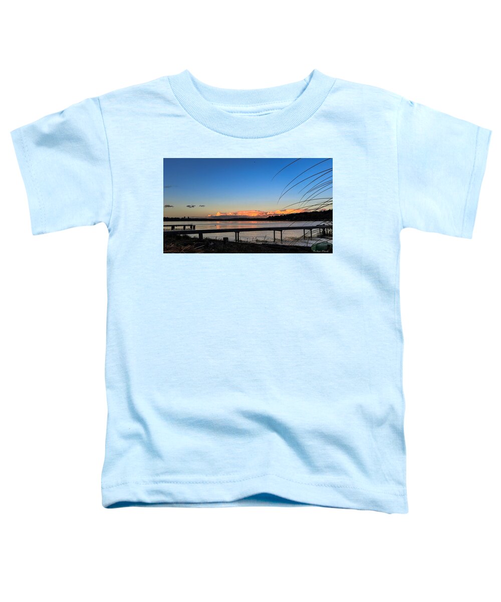 Sunset at the lake - Toddler T-Shirt