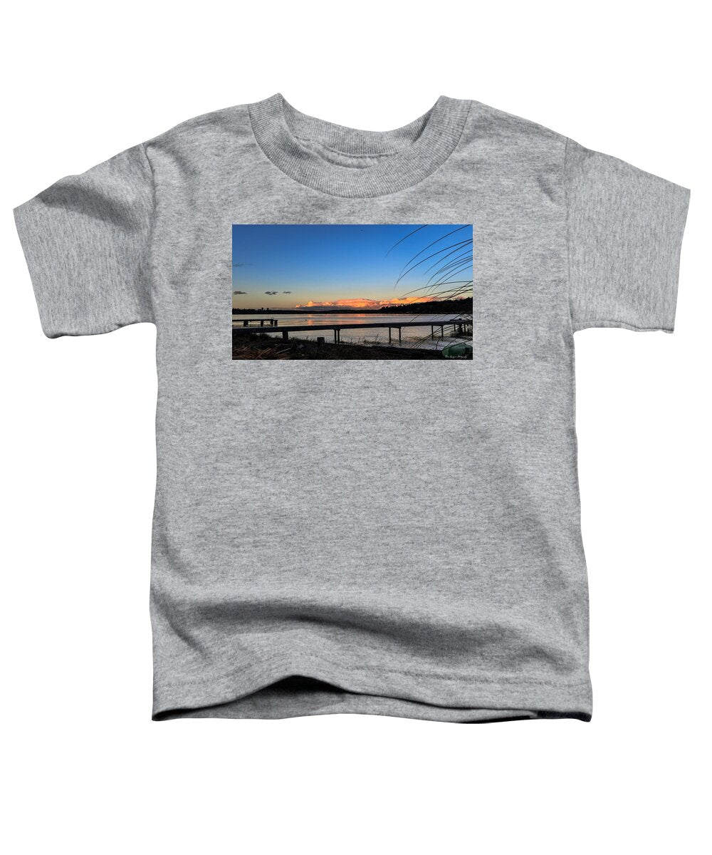Sunset at the lake - Toddler T-Shirt