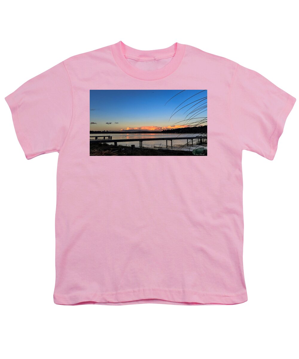 Sunset at the lake - Youth T-Shirt