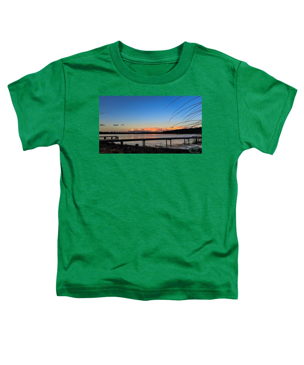 Sunset at the lake - Toddler T-Shirt