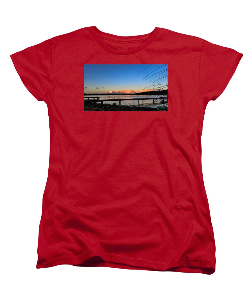 Sunset at the lake - Women's T-Shirt (Standard Fit)