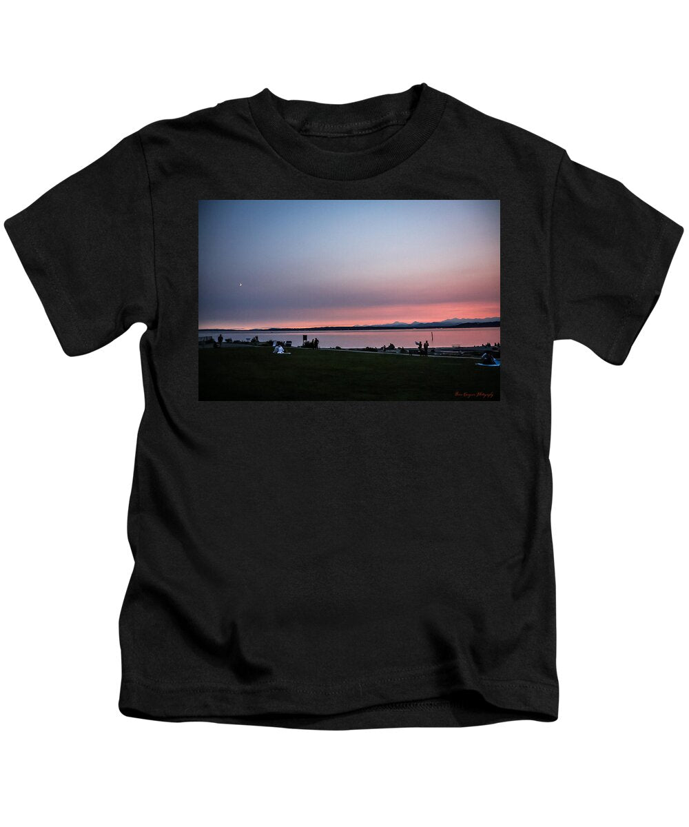 Sunset late summer - Kids T-Shirt