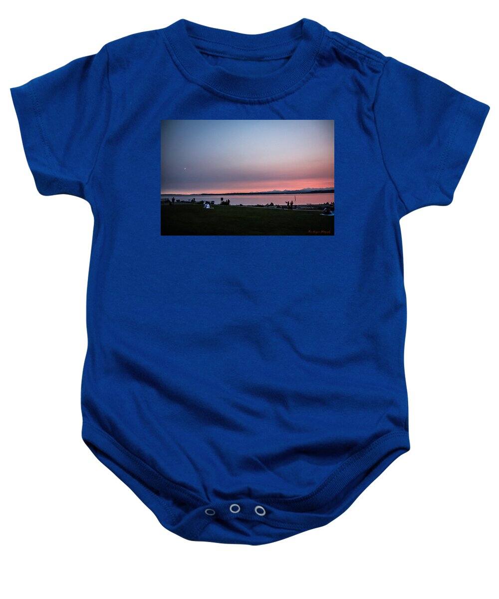 Sunset late summer - Baby Onesie