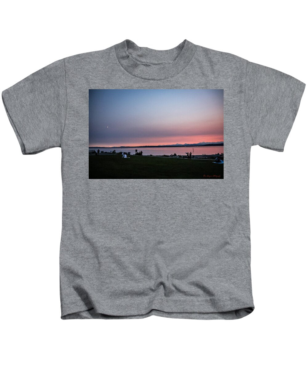 Sunset late summer - Kids T-Shirt