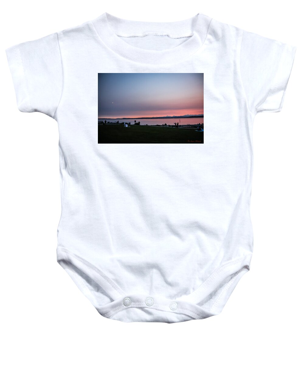Sunset late summer - Baby Onesie
