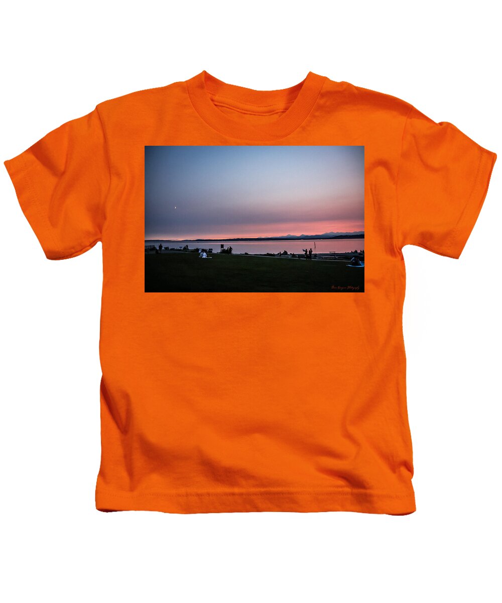 Sunset late summer - Kids T-Shirt