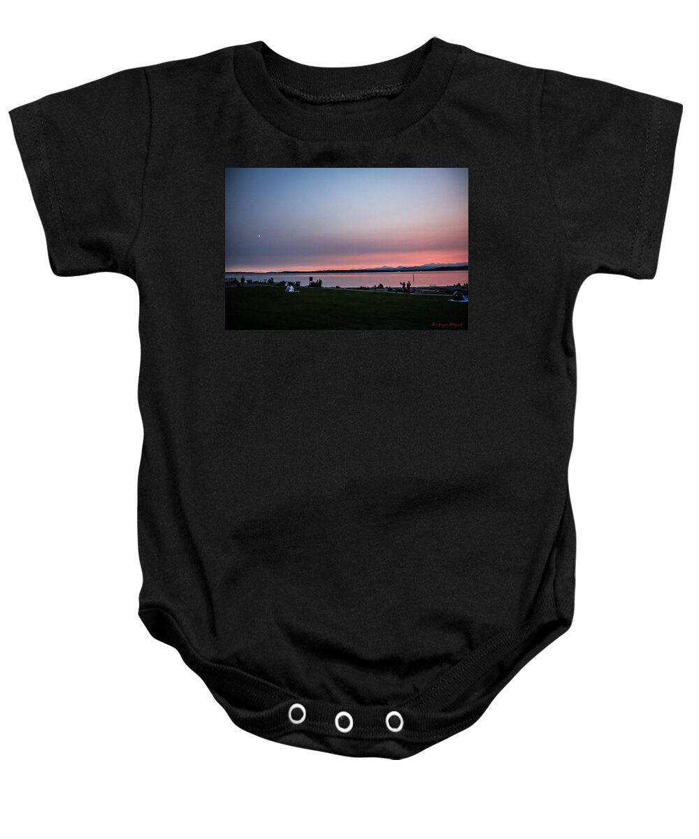 Sunset late summer - Baby Onesie