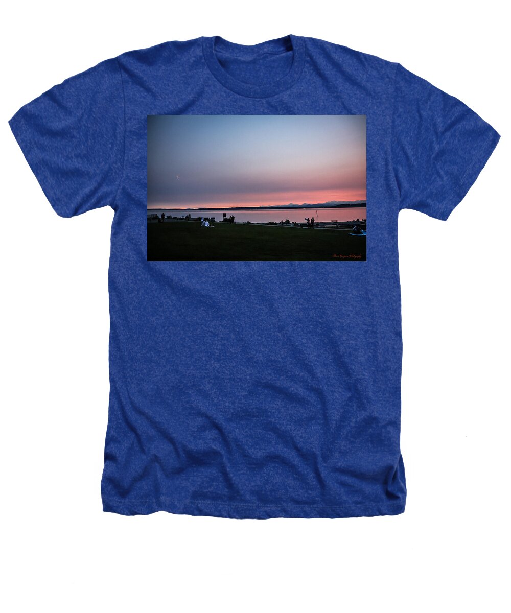 Sunset late summer - Heathers T-Shirt