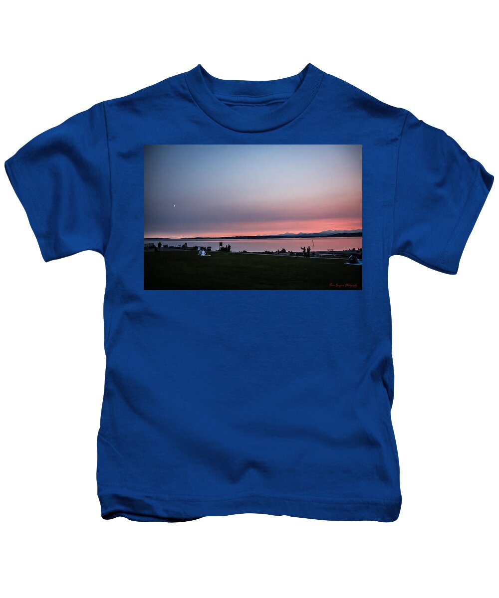 Sunset late summer - Kids T-Shirt