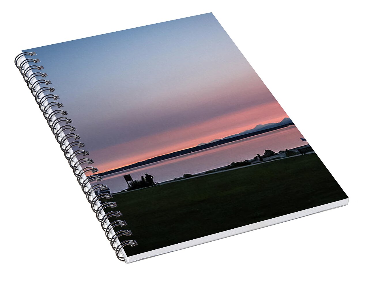Sunset late summer - Spiral Notebook