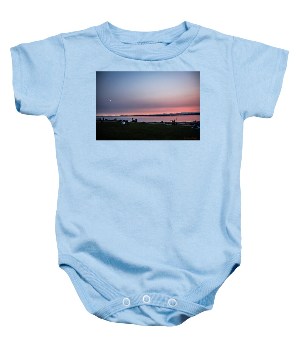 Sunset late summer - Baby Onesie