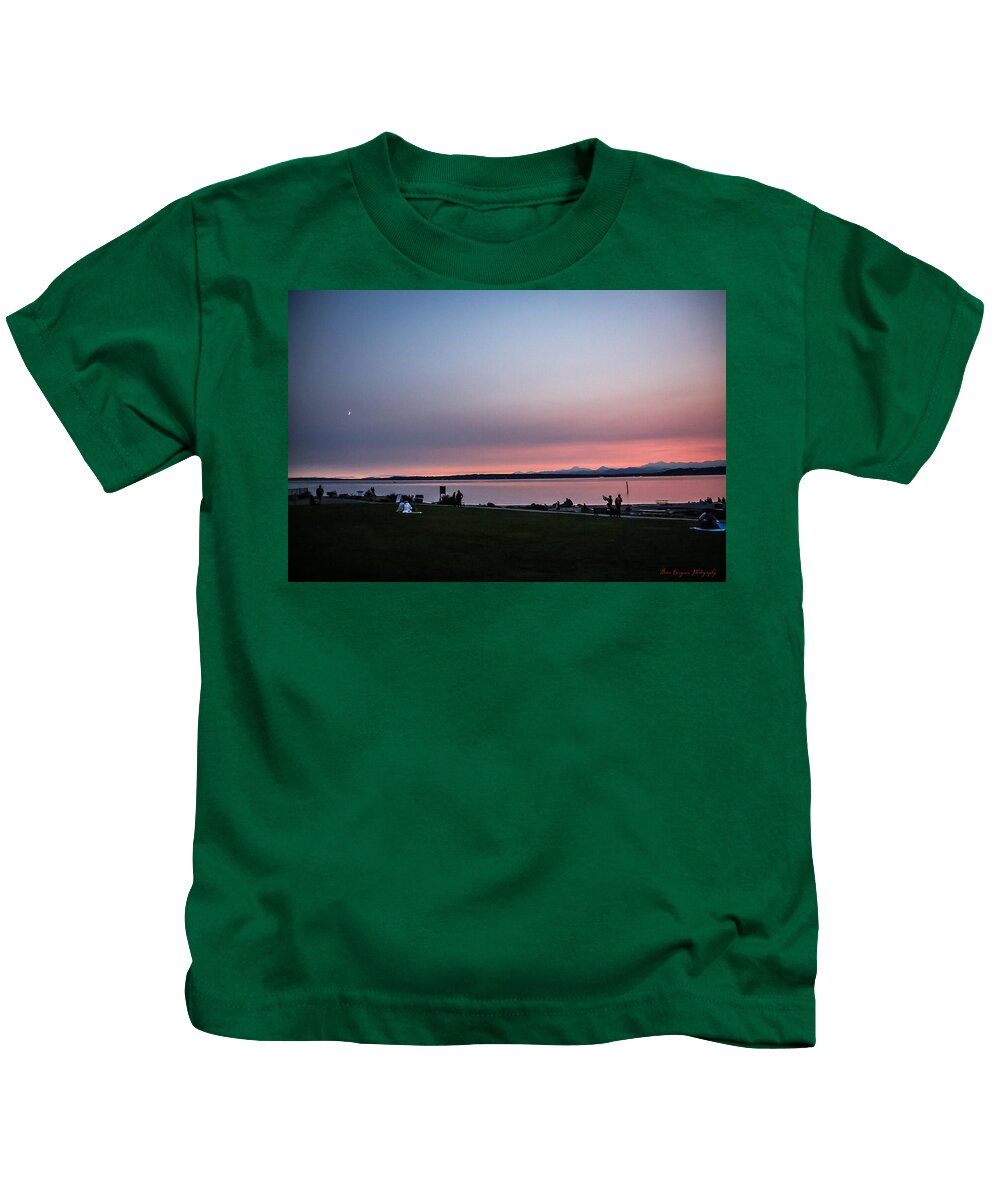 Sunset late summer - Kids T-Shirt
