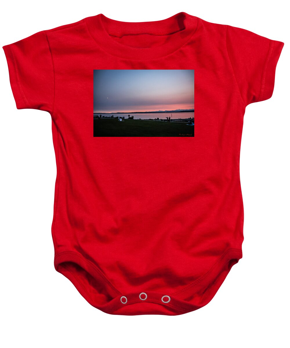Sunset late summer - Baby Onesie