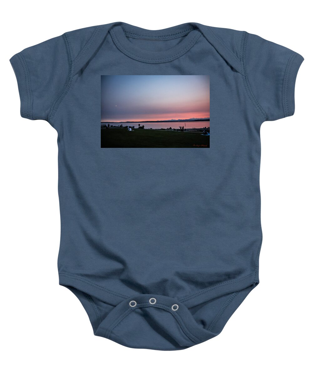 Sunset late summer - Baby Onesie
